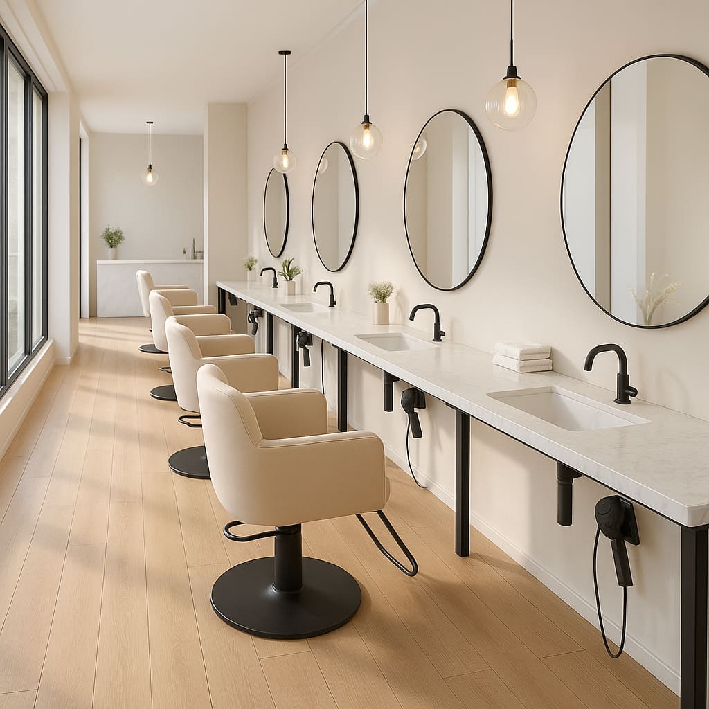 Modernes Beauty Atelier Interieur